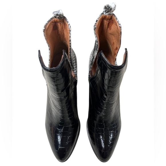 JEFFREY CAMPBELL Leather Snakeskin Orwell Boots - Picture 7 of 14